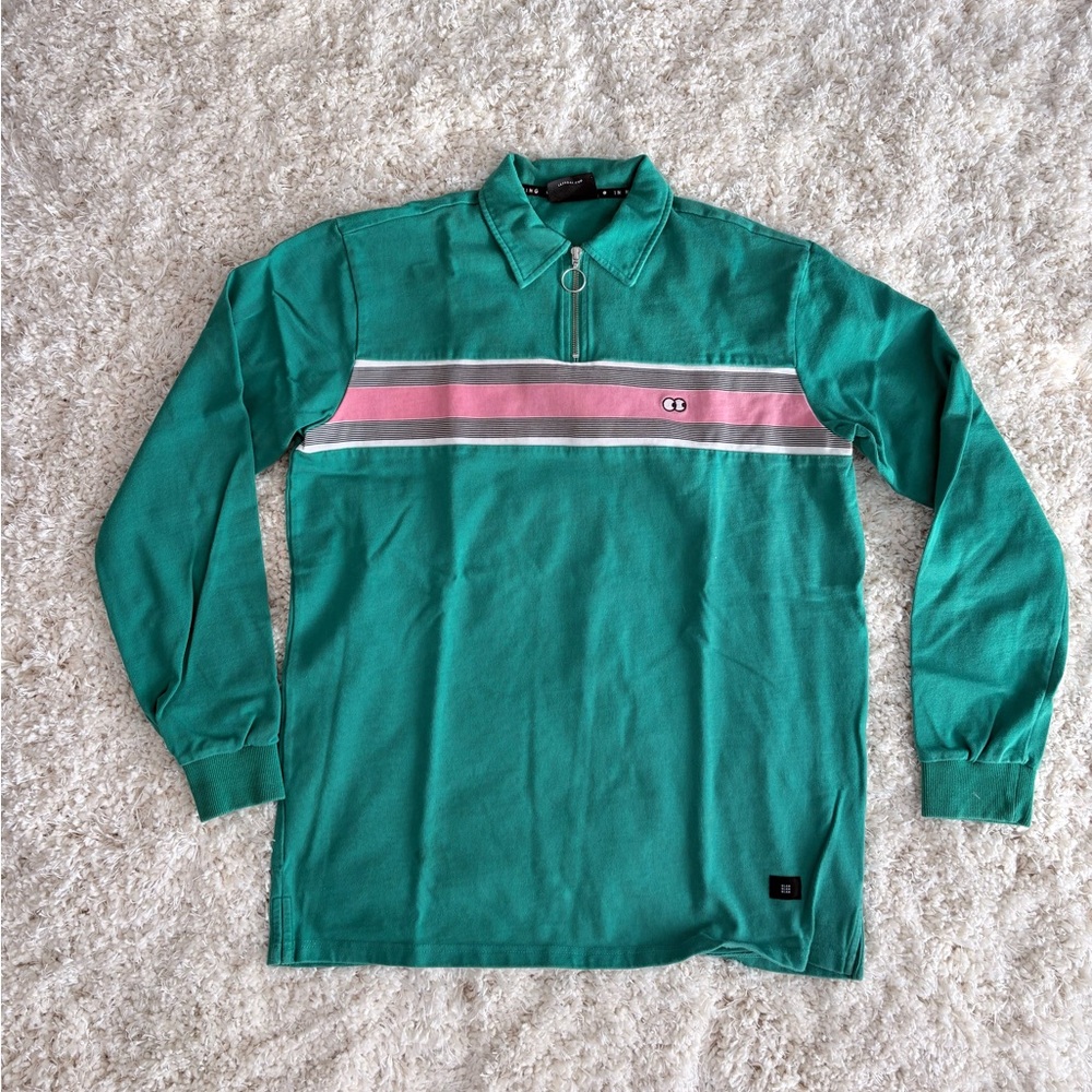 Lazy Oaf Quarter Zip Sweatshirt